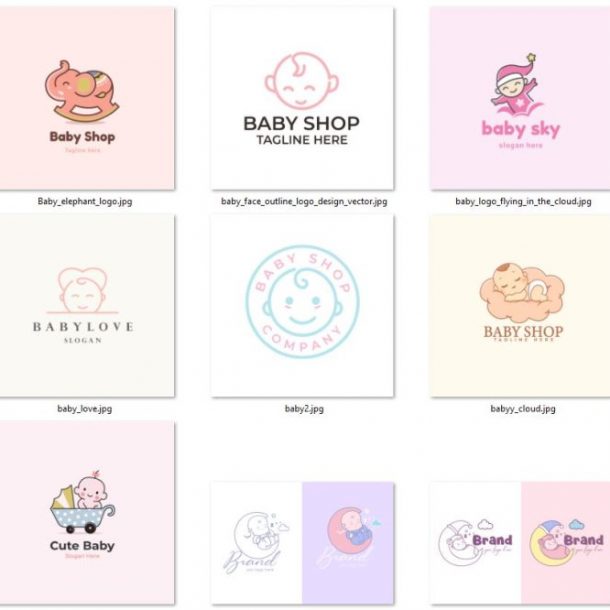 25+ Baby Logo
