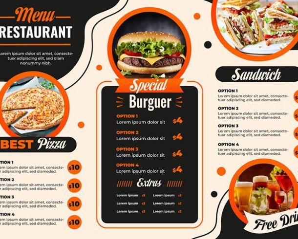 45+ Menu vector EPS – AI