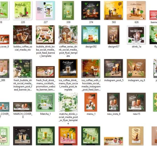50+ Milk tea banner – banner quảng cáo trà sữa