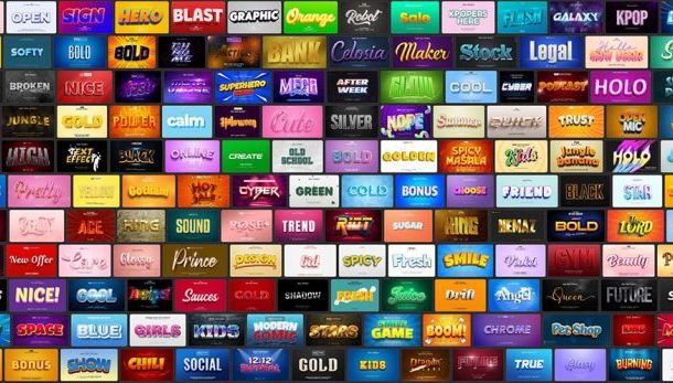 6000+ Text Effect – PSD – Phần 15