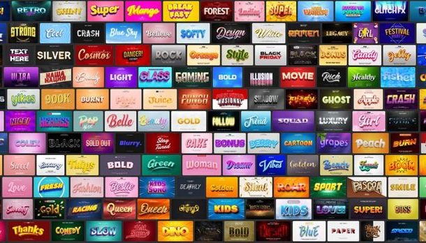 6000+ Text Effect – PSD – Phần 19