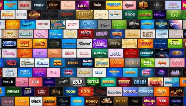 6000+ Text Effect – PSD – Phần 20