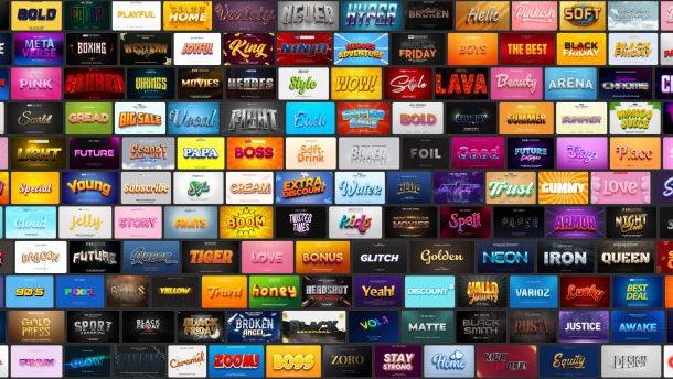 6000+ Text Effect – PSD – Phần 21