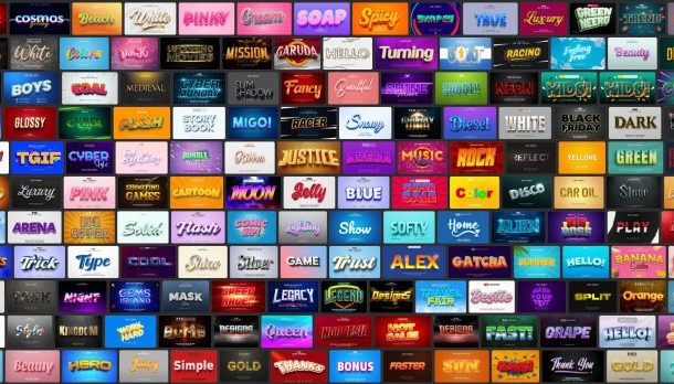 6000+ Text Effect – PSD – Phần 23