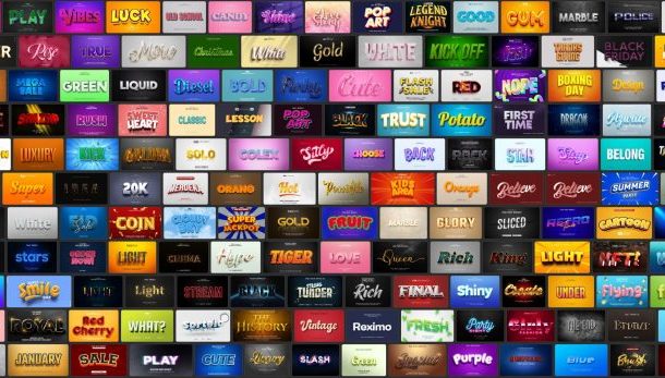 6000+ Text Effect – PSD – Phần 26