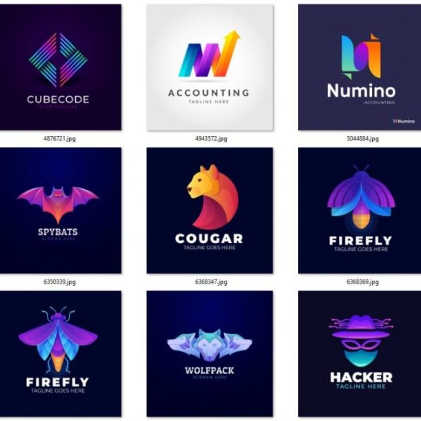 85+ Logo Gradient