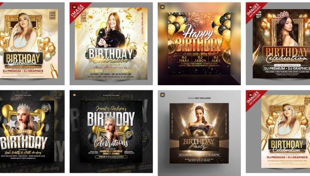 Birthday flyer