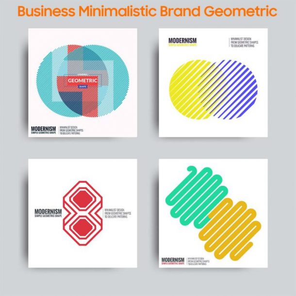 Business Minimalistic Brand Geometric