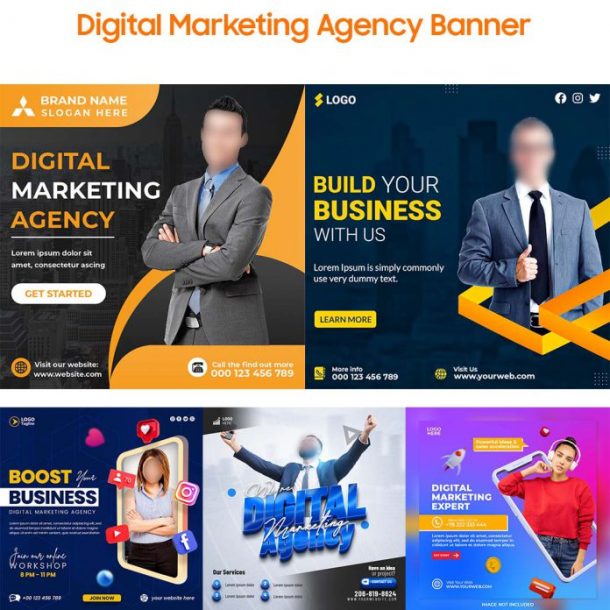 Digital marketing agency banner