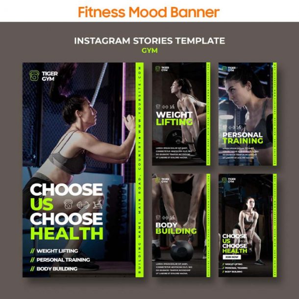 Fitness Mood Banner