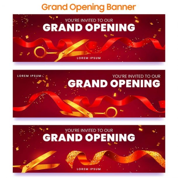 Grand Opening Banner