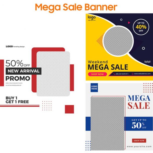 Mega Sale Banner