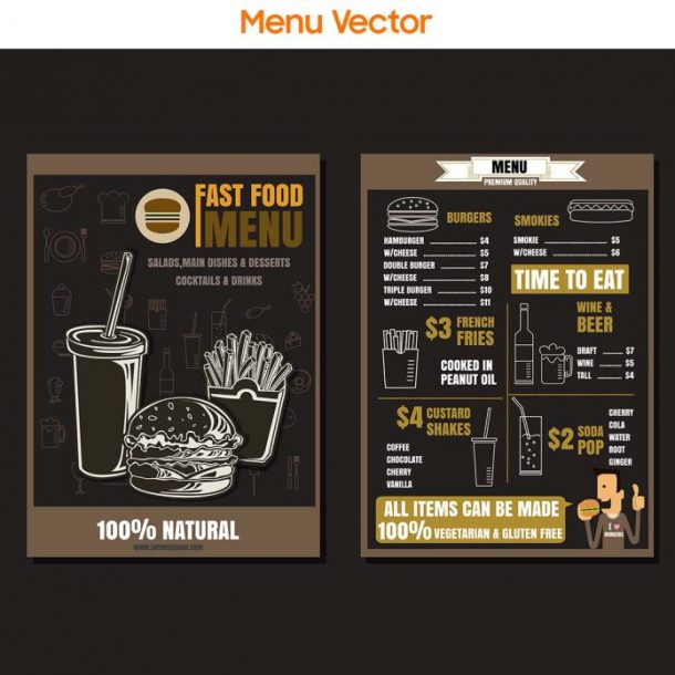 Menu Vector