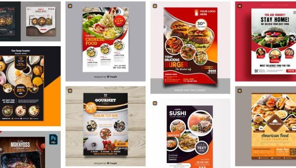 Restaurant flyer