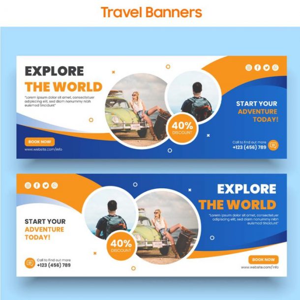 Travel Banners