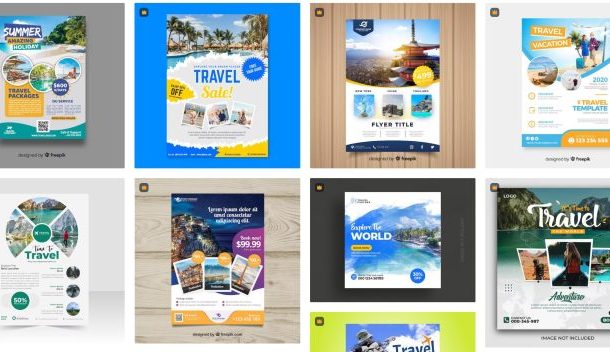 Travel flyer