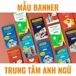 Mẫu banner trung tâm anh ngữ Mẫu banner trung tâm anh ngữ