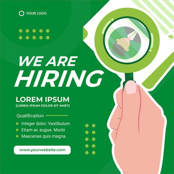 Banner tuyển dụng – Recruitment banner